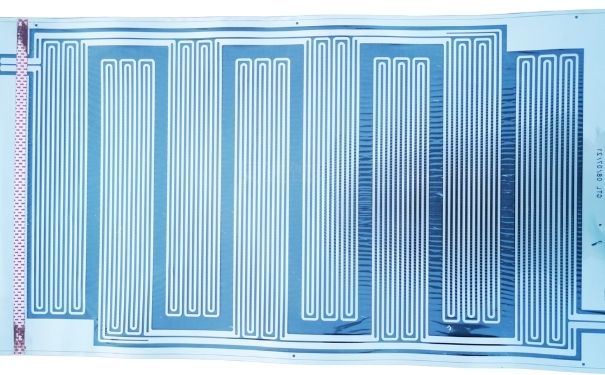 汽車(chē)動(dòng)力電池發(fā)熱膜蝕刻